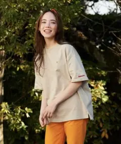 KELTY ケルティ ベージュ 半袖Tシャツ
