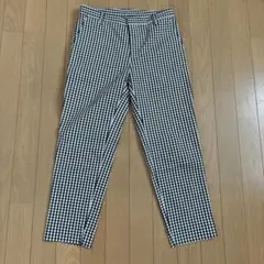 ギンガムチェック カジュアルパンツ