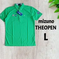 【未使用】mizuno　THEOPEN　ゴルフウェア　半袖ポロシャツ　L