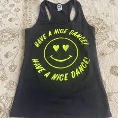 ZUMBA タンクトップ 蛍光イエロー