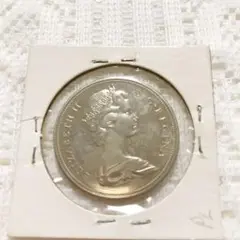 カナダ 1ドル コイン 貨幣 1970