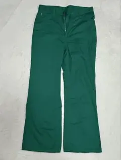 Lee グリーン フレアパンツ L