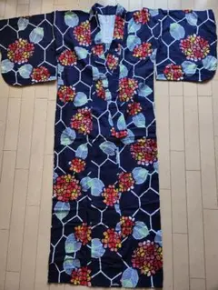 浴衣　紫陽花　昭和レトロ