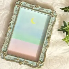 ＊癒しのふんわりパステルアート＊お部屋に飾れるインテリア＊フレーム付き