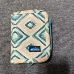 KAVU 幾何学模様 二つ折り財布