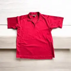 Oakley 赤 メンズ ポロシャツ M 古着