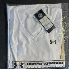 UNDER ARMOUR ホワイト アンダーシャツ MD