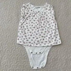 babyGap 花柄 半袖 ボディー
