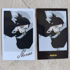 BLEACHWORLDの伊勢七緒ブロマイド2枚