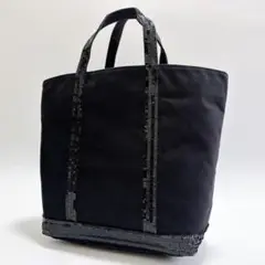 良品 ヴァネッサブリューノ トートバッグ スパンコール ブラック e295
