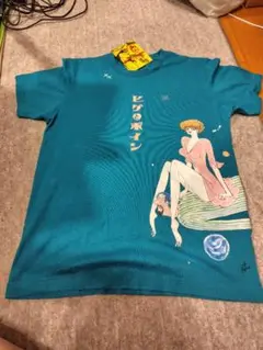 未使用タグ付きUNIQLO UT ユニコーン Tシャツ ヒゲとボイン