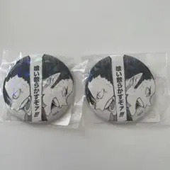 ハイキュー!! オールスター缶バッジ　ゴミ捨て場の決戦　First half