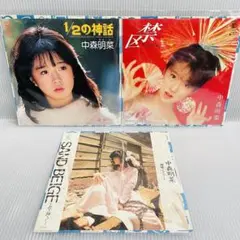 【再生確認済み】中森明菜　EPレコード3枚セット