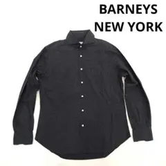 バーニーズニューヨーク　BARNEYS NEW YORK　ドット柄シャツ