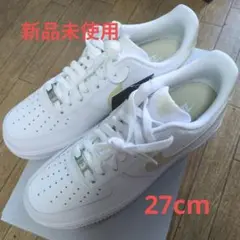 新品未使用 Nikeエアフォース1'07 WHITE&KHAKI 27cm