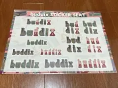 buddix アパレル　小物　ロゴステッカー