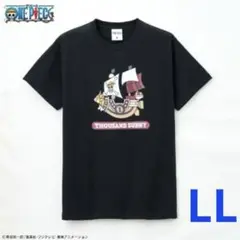 ONE PIECE　サウザンド サニー号　Tシャツ　LL　ブラック　半袖