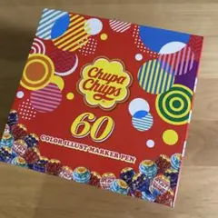 チュッパチャプス カラーイラストマーカーペン 60色入り