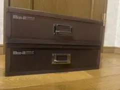 ライクイット　Like-it 収納ケース　ブラウン　2セット