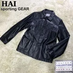 HAI Sporting Gear黒 フード付き ナイロンジャケット 90s - メルカリ