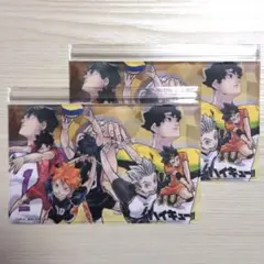ハイキュー　クリアポーチ2点
