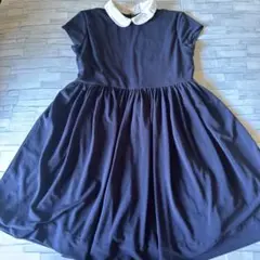 POLO RALPH LAUREN ネイビー ワンピース M(8-10) 140