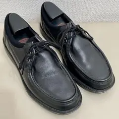 【良品✨️】HAWKINS チロリアンシューズ US8H ブラック 革靴
