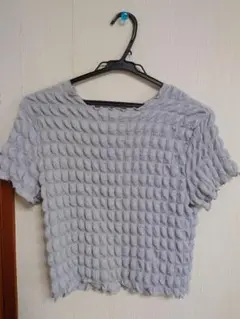 GU グレー 半袖トップス XL