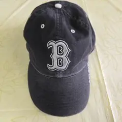 RED SOX 黒 キャップ　フリーサイズ