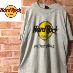 ☆BESTコラボ☆ハードロックカフェ☆Tシャツ☆フリポートバハマ　アメリカ製