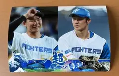 石井一成　山縣秀　ファイターズハイライトフォト