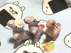 わくわくの森恐竜ぬいぐるみ　３点セット