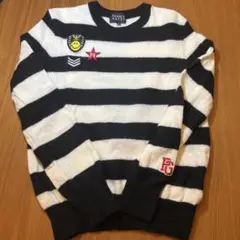 パーリーゲイツ カシミヤボーダー セーター メンズサイズ4