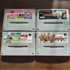 スーパーファミコン ゲームソフト 4本セット