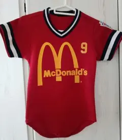 ☆マクドナルドロゴ★キッズナイロンシャツ　ボーイスカウトシャツセット