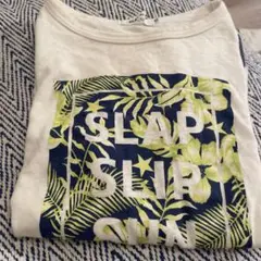 SLAP SLIP トロピカルプリント Tシャツ 130 べべ