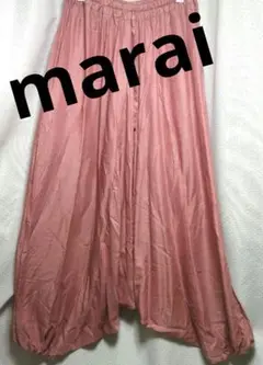 美品　marai　サルエルパンツ　ピンク