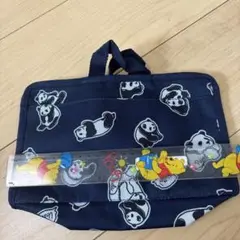 バッグインバッグ パンダ柄