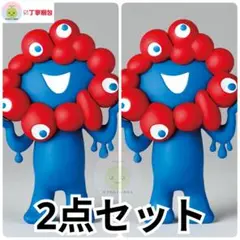 2点セット　ノーマルメイン　ミャクミャク　フィギュア　海洋堂　ガチャ