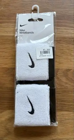 Nike リストバンド ホワイトBN2095 新品　未使用 2枚組