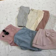 ベビー ボトムスセット 70-80㎝　8点セット