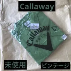 ビンテージ　未使用 Callaway キャロウェイゴルフポロシャツ