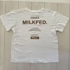 値下げ　大阪限定　MILKFED. ホワイト Tシャツ 半袖　フリーサイズ