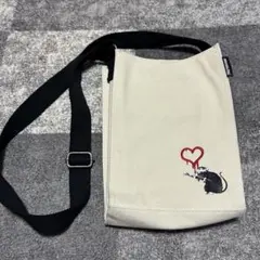 バンクシー ねずみ ショルダーバッグ