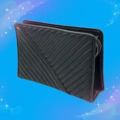《美品》 ヴァレンティノガラヴァーニ クラッチバッグ セカンドバッグ ブラック