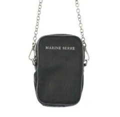 値下げ‼️‼️marine serreブラックホワイトパイソン柄ショルダーバッグ m66030237742_1.jpg?1751221424
