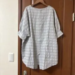 スタディオクリップ　リネンコットンチュニック