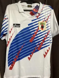 【★ドーハの悲劇】 古着 サッカー 日本代表 94年 ユニフォーム 炎 アウェイ