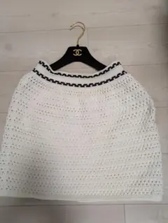RED VALENTINO レッドヴァレンティノ　ニット編み込み　スカート