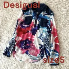 R♦︎デシグアル　シャツ　デニム　サイズS